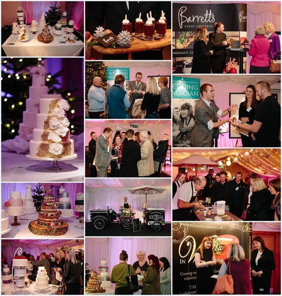 Heaton House Farm Experience Evening - November 2016 - Christmas Wedding (8) Wedding magician - wedding cake - icea creaqm - catering - food